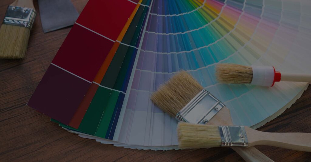 A paint color swatch